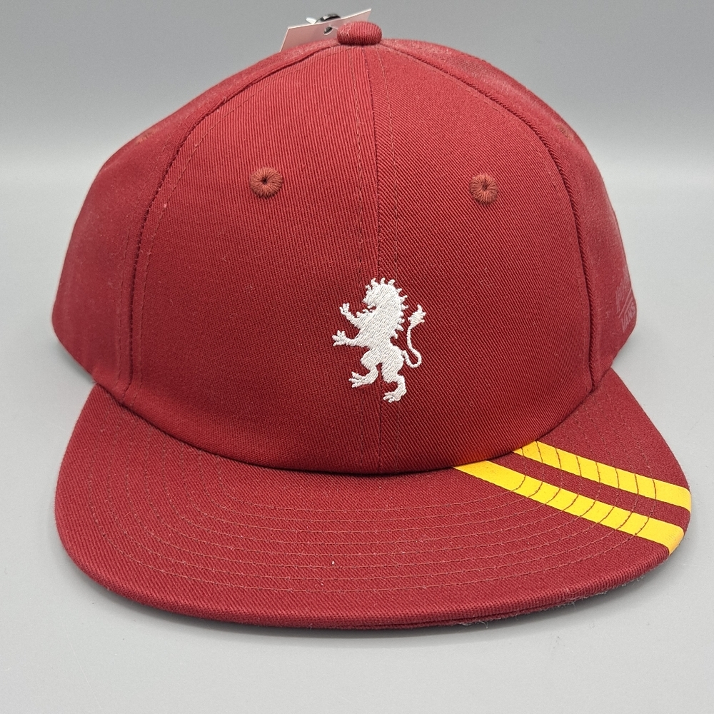 NEW Mens Vans x Harry Potter Gryffindor VI Red Flat Bill Hat Cap